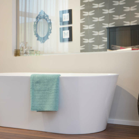 Marinaflexx Parkettboden Badezimmer